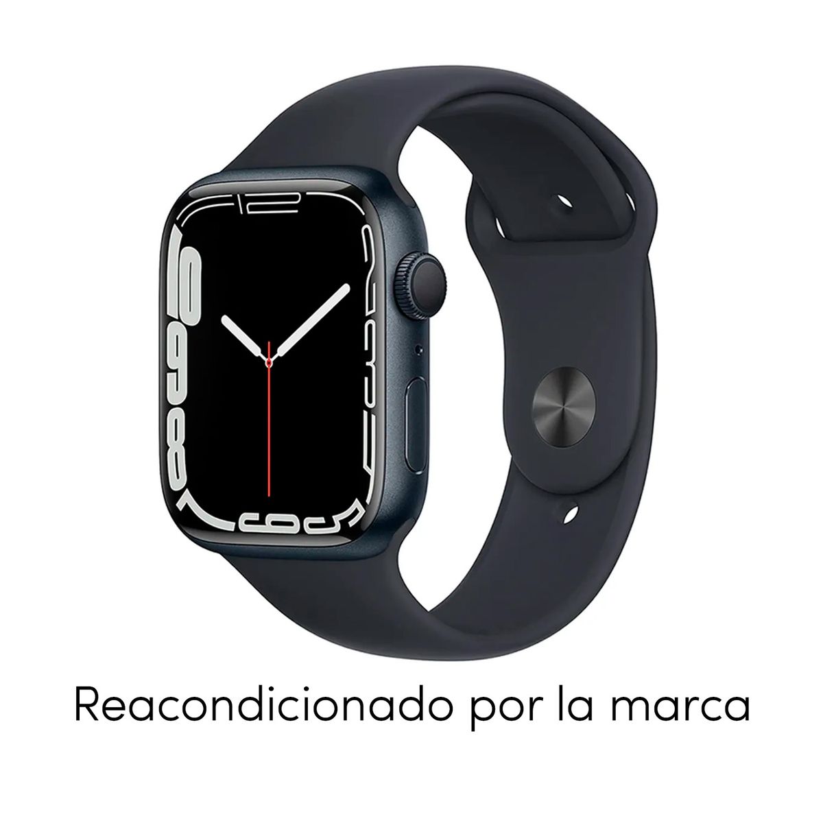 APPLE - Reloj Apple Watch Series 7 41mm GPS Celular Midnight Aluminum Case Midnight Band