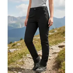 BLUE MOUNTAIN - Pantalón Softshell Mujer Premium Térmico Impermeable