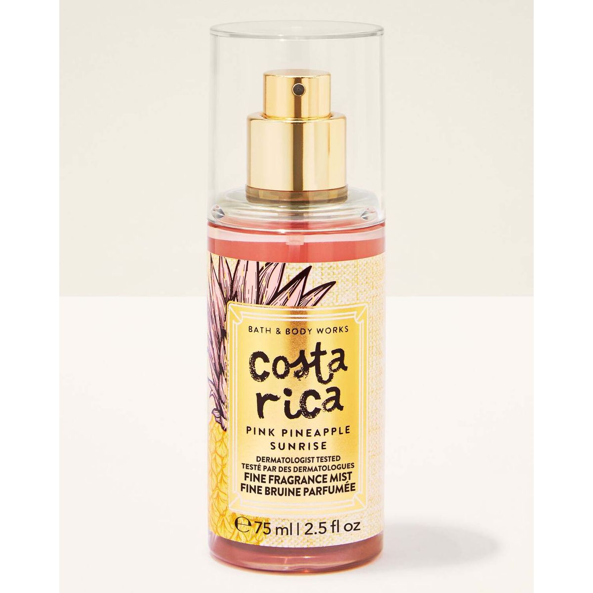 BATH & BODY WORKS - Mist Corporal Mini Bath and Body Works Pink Pineapple Sunrise