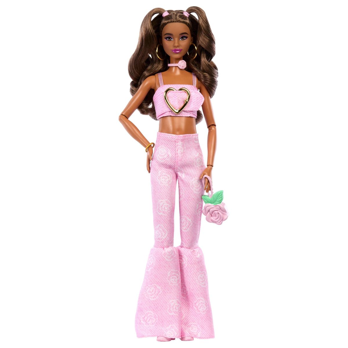 MATTEL - BARBIE MUÑECA DELUXE STYLE PINK STAR DRESS ASIAN