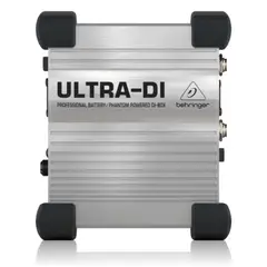 BEHRINGER - Caja Directa Activa DI100 Ultra-DI Profesional XLR PhantomBatería
