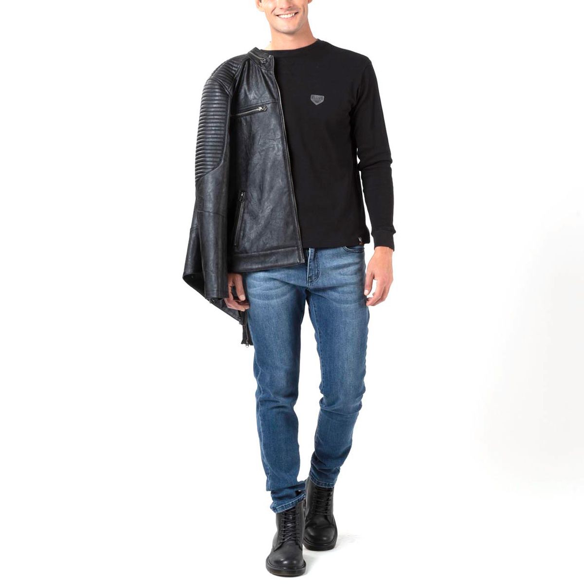 ELLUS - Ellus Jeans Hombre New Slim Tiro Medio  AM070381