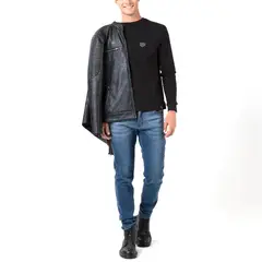 ELLUS - Jeans Hombre New Slim Tiro Medio AM070381