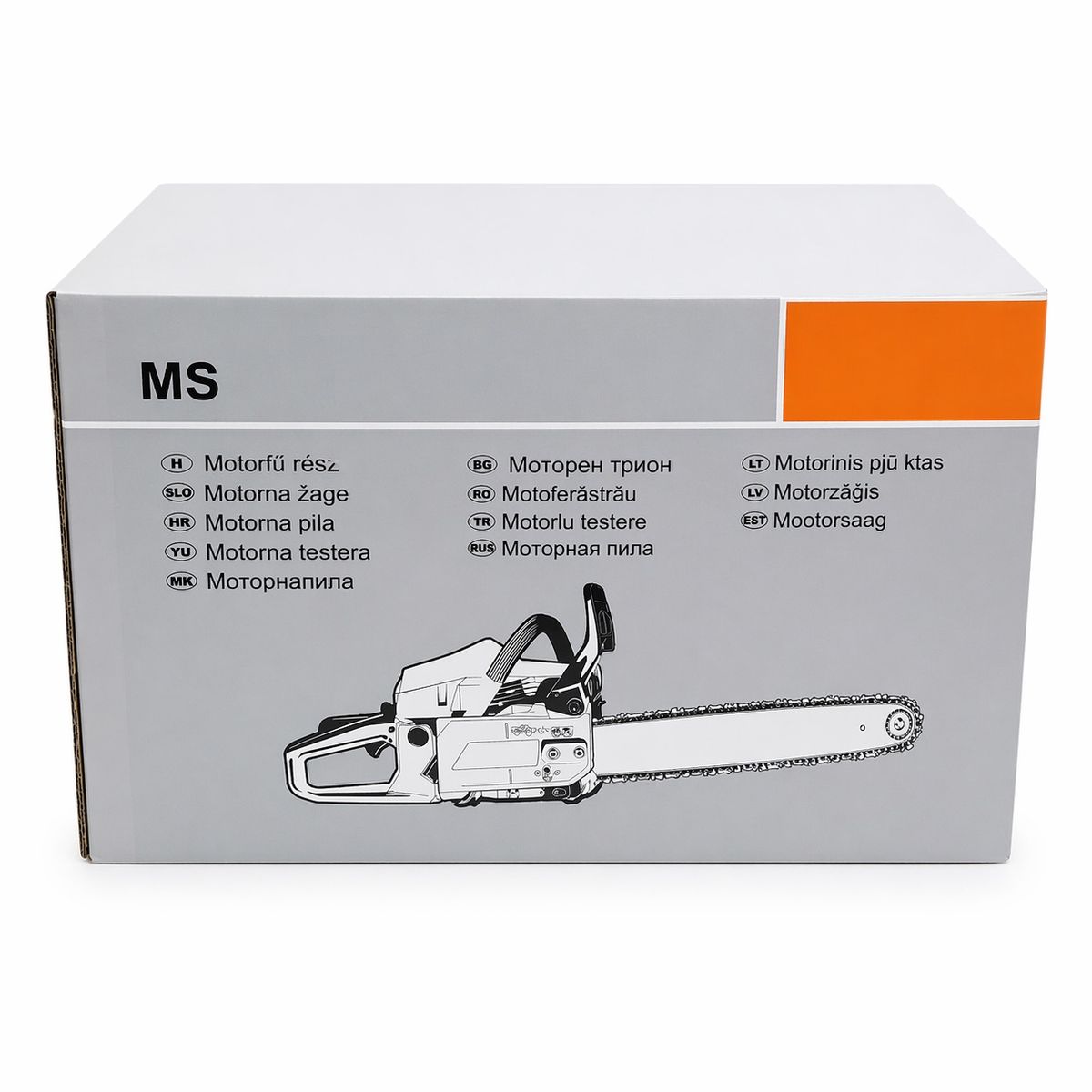 DOPA - Motosierra Bencinera Grande A Combustible Naranja Tasbel