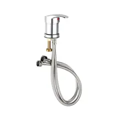 GENERICO - Llave Monomando Grifo Para Lavapelo Fijo Peluqueria