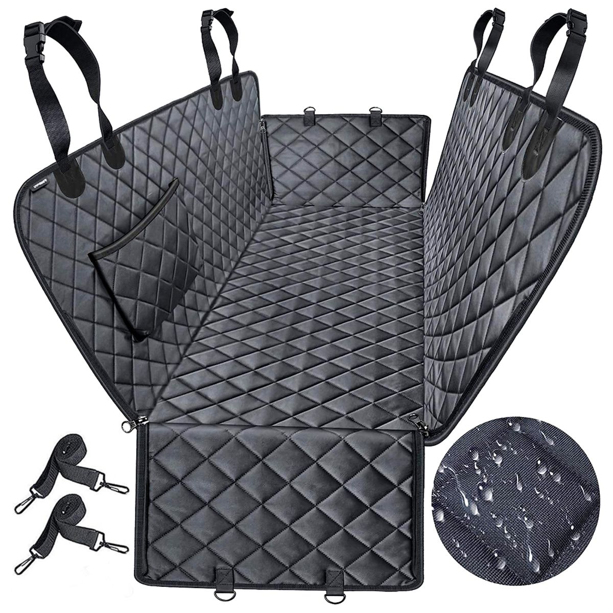 GENERICO - Protector Cubre Asiento Impermeable para Perros viaje en Auto
