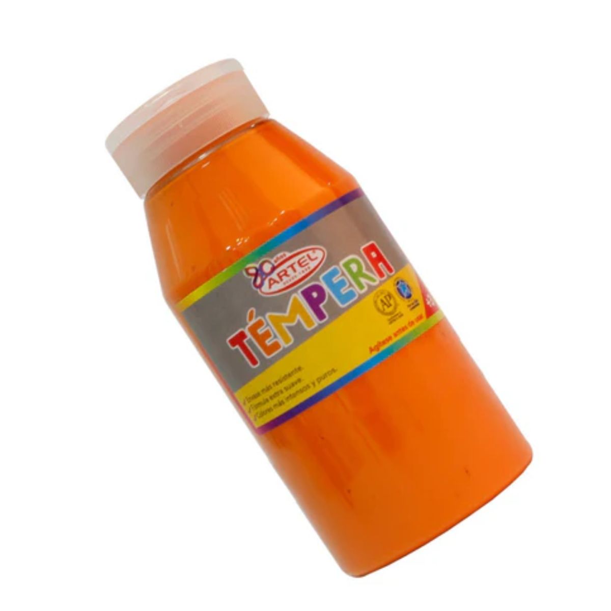 ARTEL - Frasco 500ml Tempera naranja 77