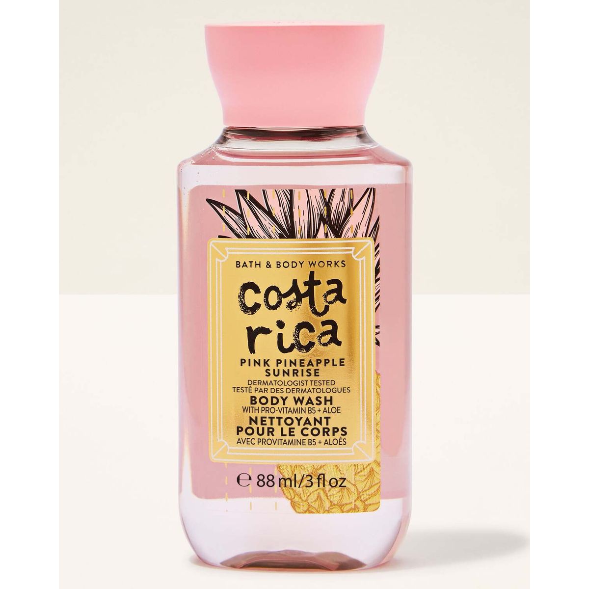 BATH & BODY WORKS - Gel de Ducha Mini Bath and Body Works Pink Pineapple Sunrise