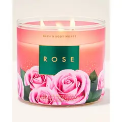 BATH & BODY WORKS - Vela Grande Bath and Body Works Rose