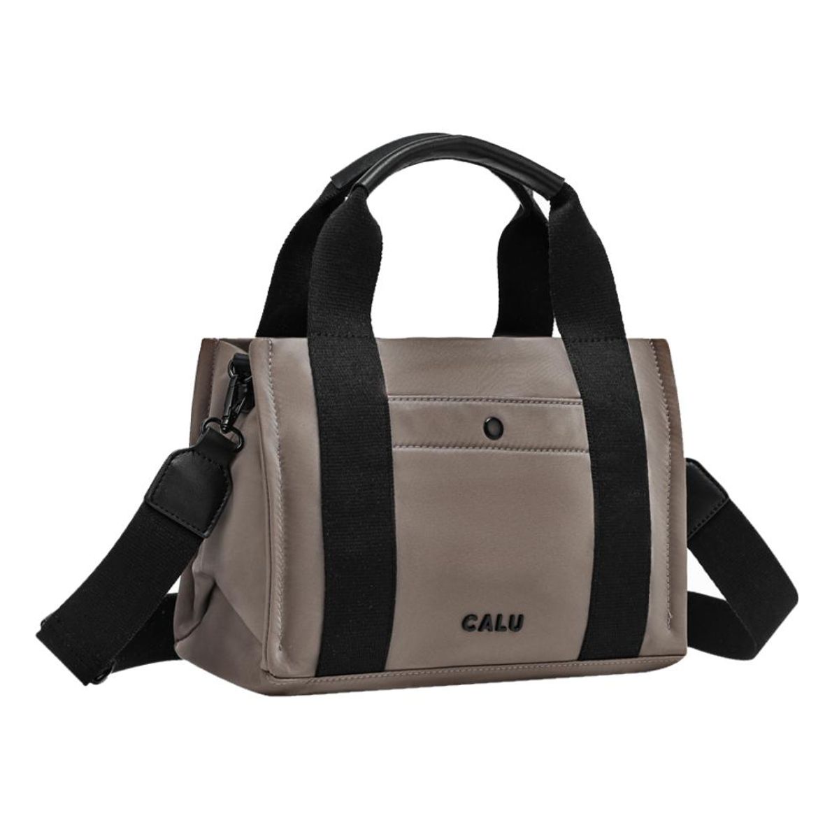 CALU - Cartera Mini Tote Charlotte Taupe Calu