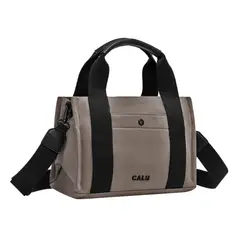 CALU - Cartera Mini Tote Charlotte Taupe