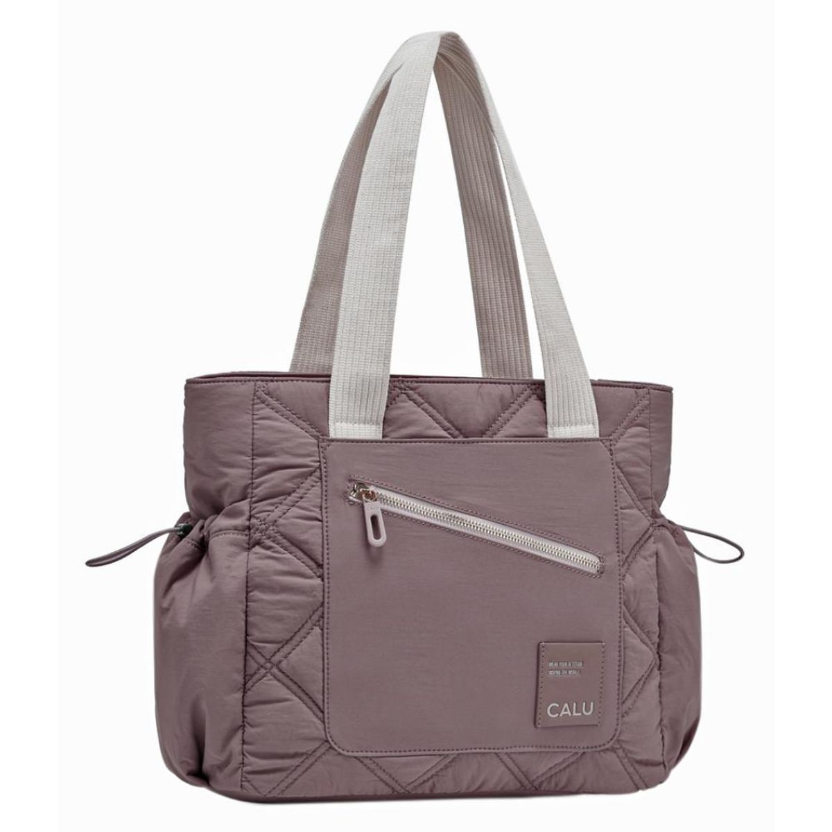 CALU - Cartera Tote Porta Laptop 14" Aurora Malva Calu