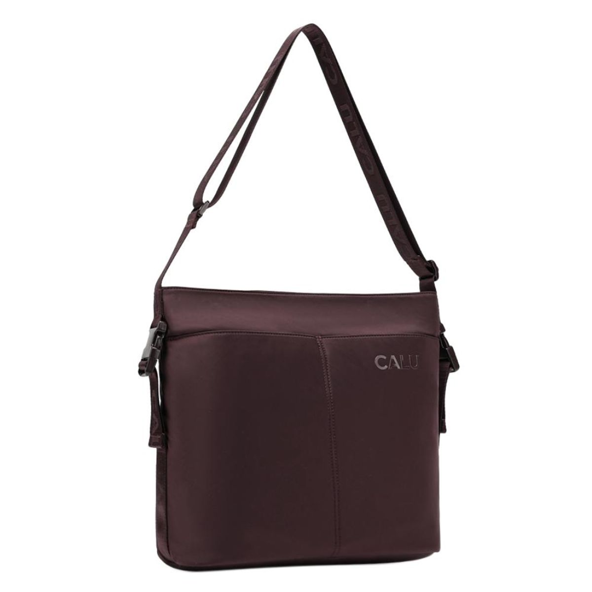 CALU - Cartera Bandolera Mujer Lupe Burdeo Calu