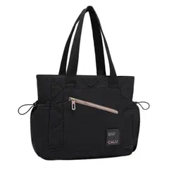 CALU - Cartera Tote Porta Laptop 14" Aurora Negro