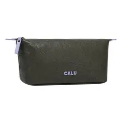 CALU - Cosmetiquero Neceser Saddler Verde Musgo