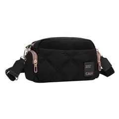 CALU - Bandolera Casual Mujer Bianca Negro