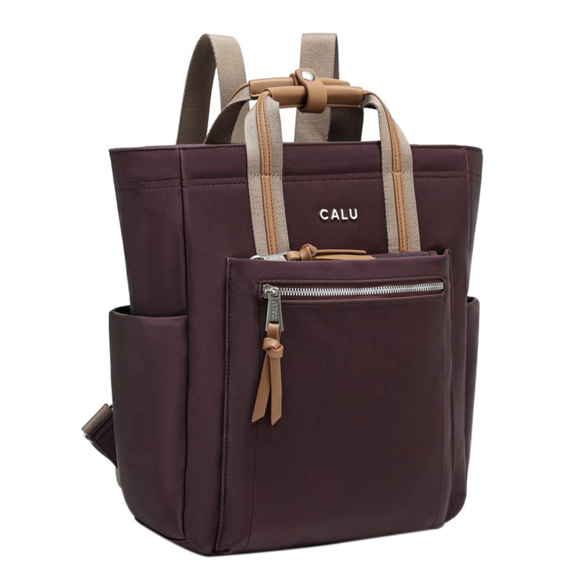 CALU - Mochila Cartera Laptop 14" Caroline Morado Calu