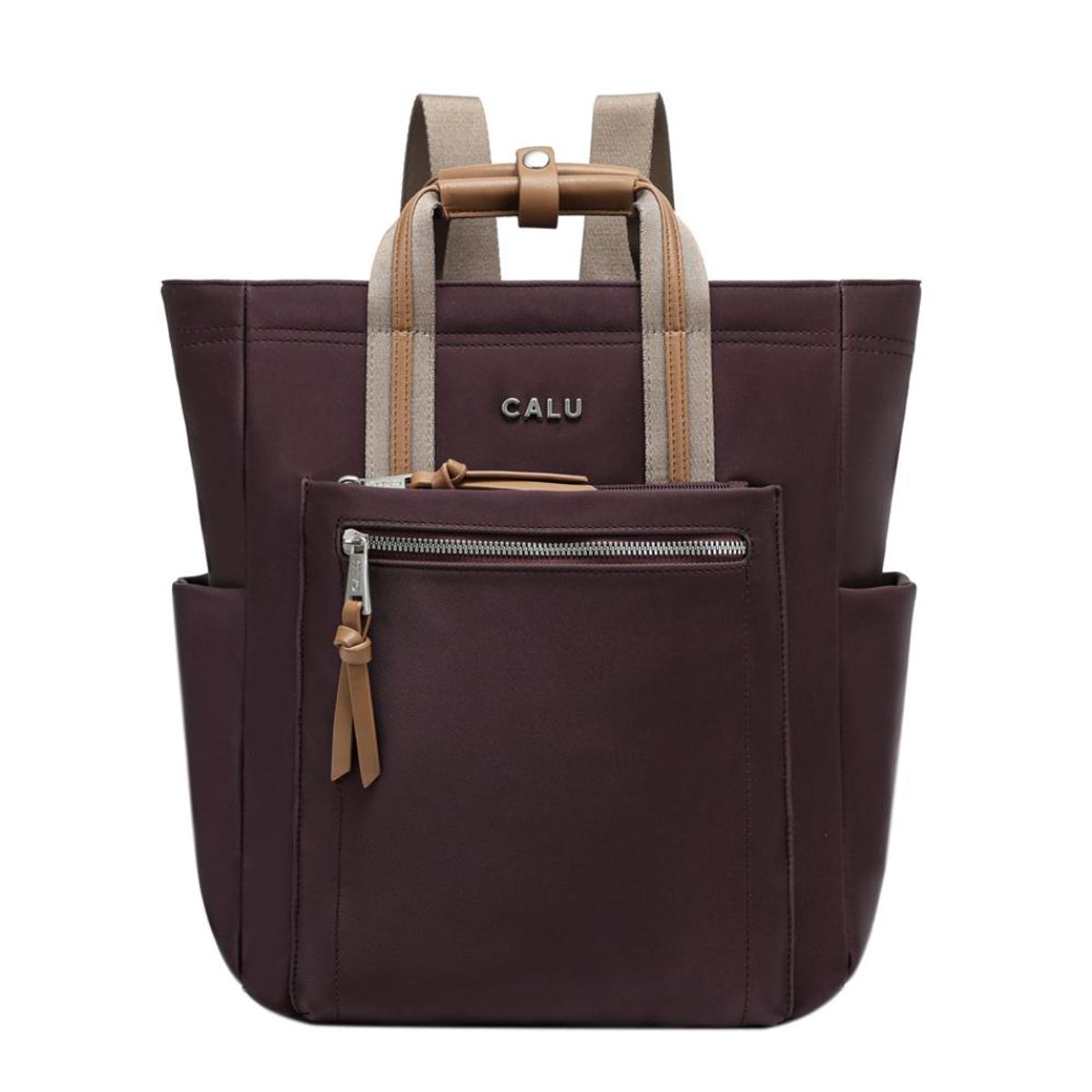 CALU - Mochila Cartera Laptop 14" Caroline Morado Calu
