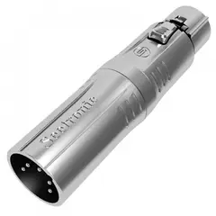 GENERICO - Adaptador XLR 5 Pines Macho a 3 Pines Hembra Seetronic MA5M3F