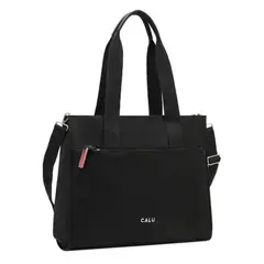 CALU - Cartera Tote Porta Laptop 14" Augusta Negro
