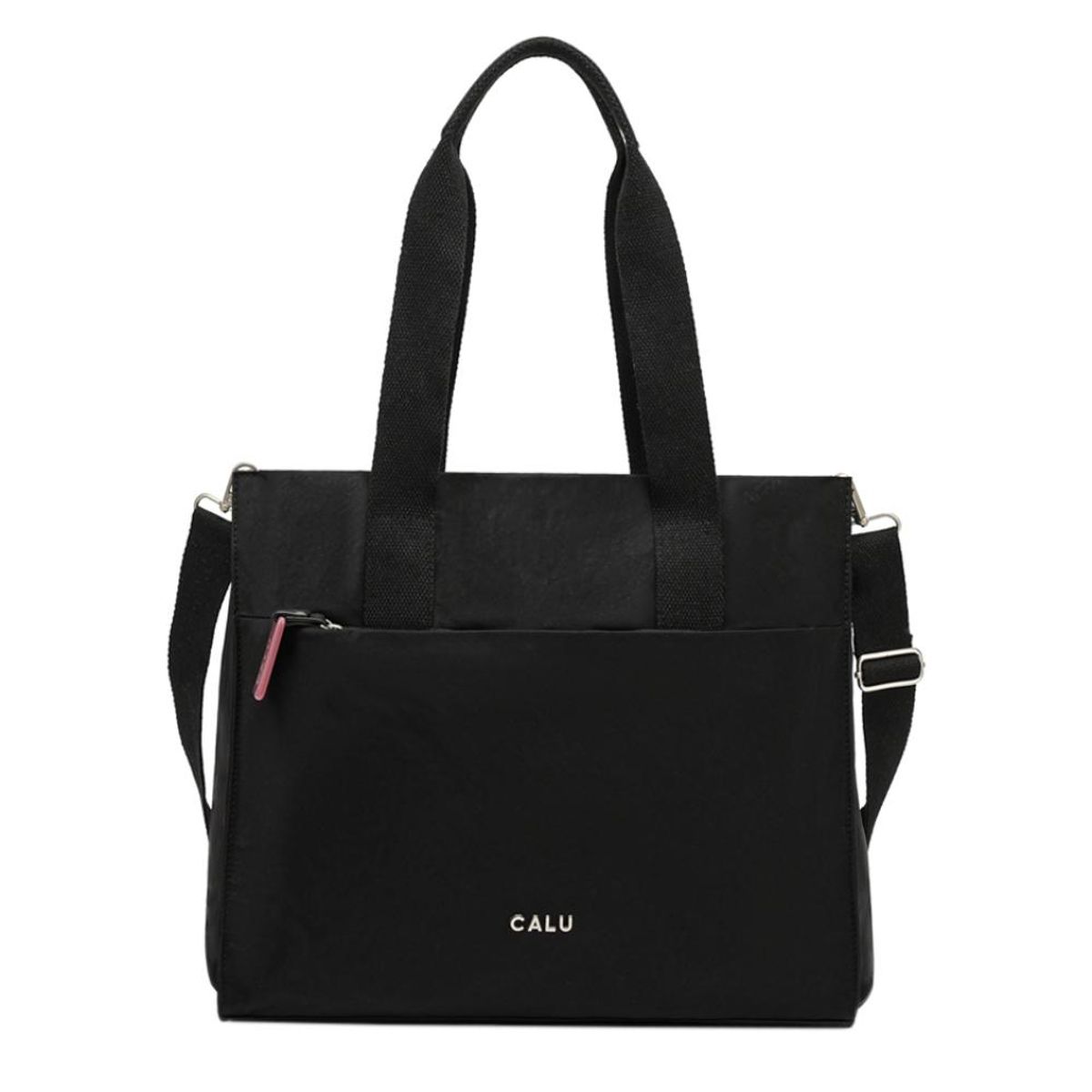 CALU - Cartera Tote Porta Laptop 14" Augusta Negro Calu