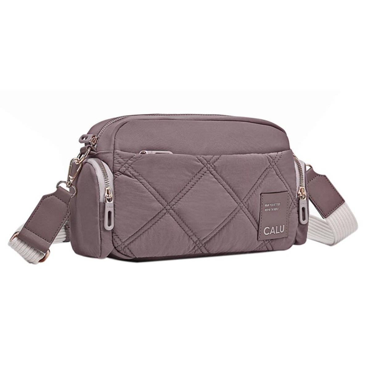 CALU - Bandolera Casual Mujer Bianca Malva Calu