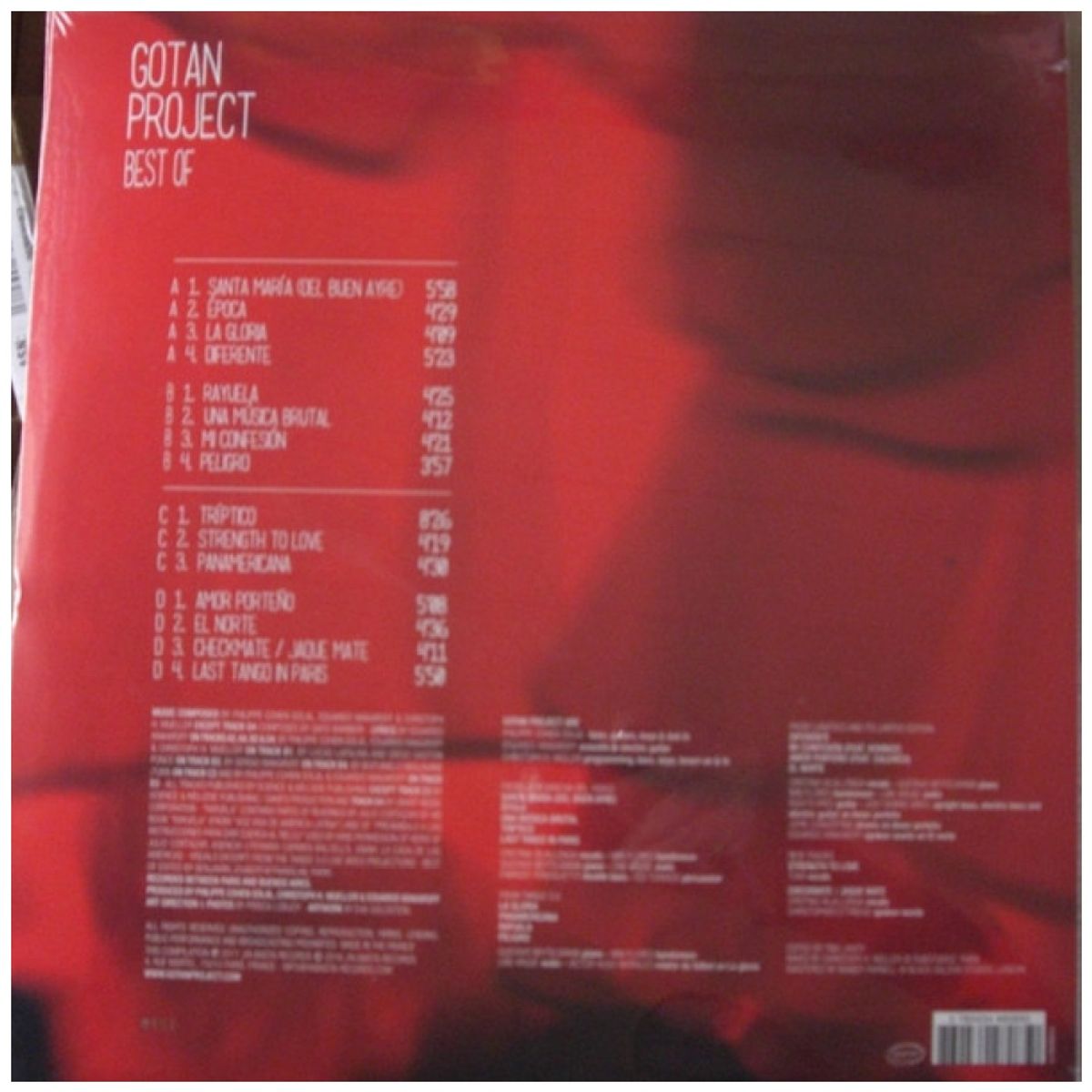 HITWAY MUSIC - GOTAN PROJECT - BEST OF 2LP  RSD 2026 - VINILO