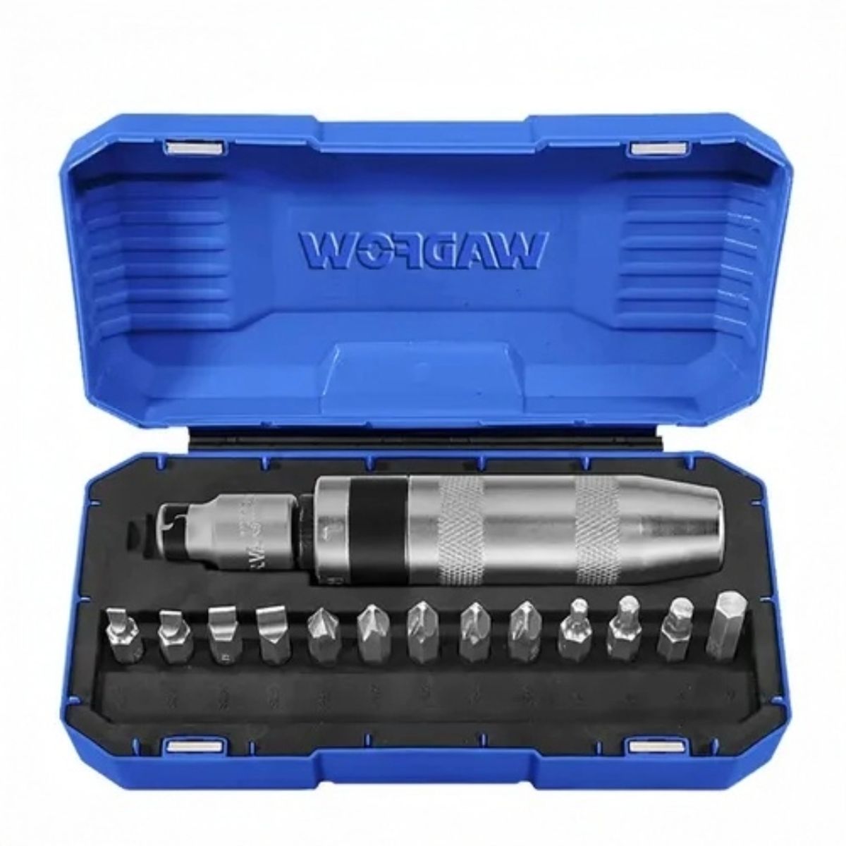WADFOW - Set Destornillador De Impacto Sl/Ph/H 13 Piezas Wadfow