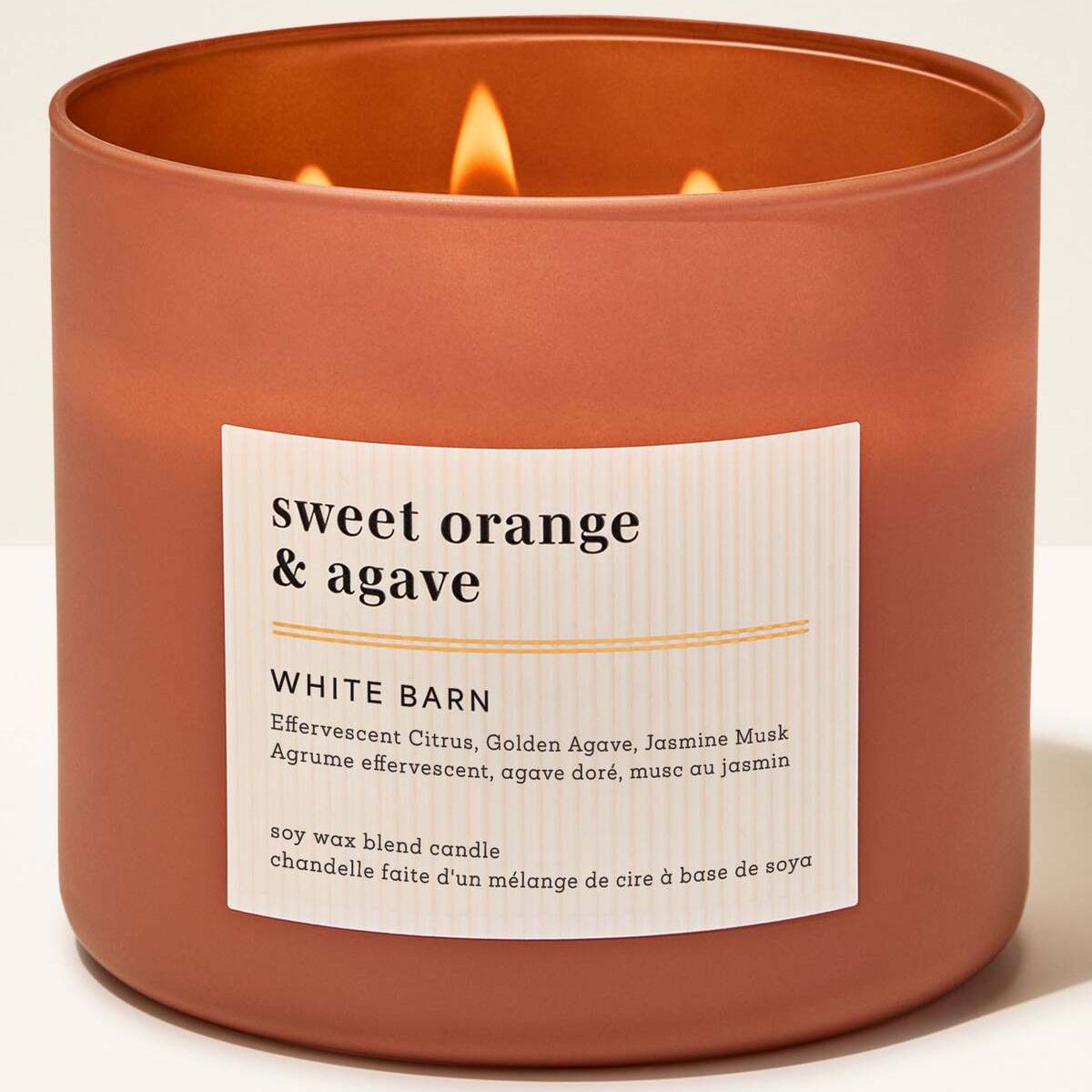BATH & BODY WORKS - Vela Grande Bath and Body Works Sweet Orange & Agave