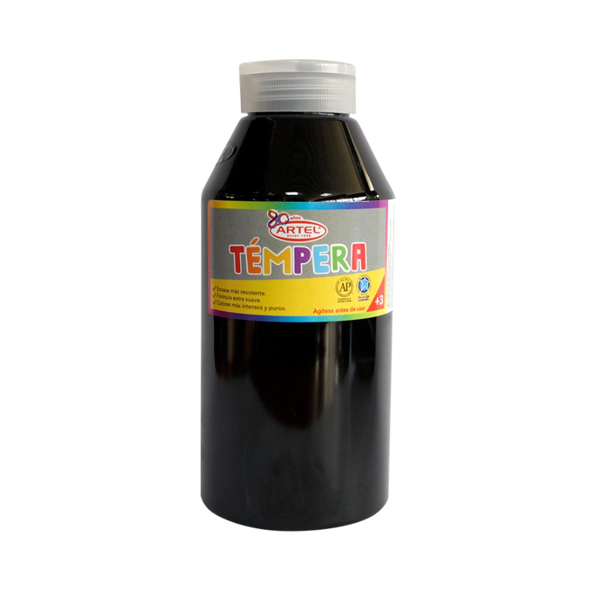 ARTEL - Frasco 500ml Tempera Negro 21