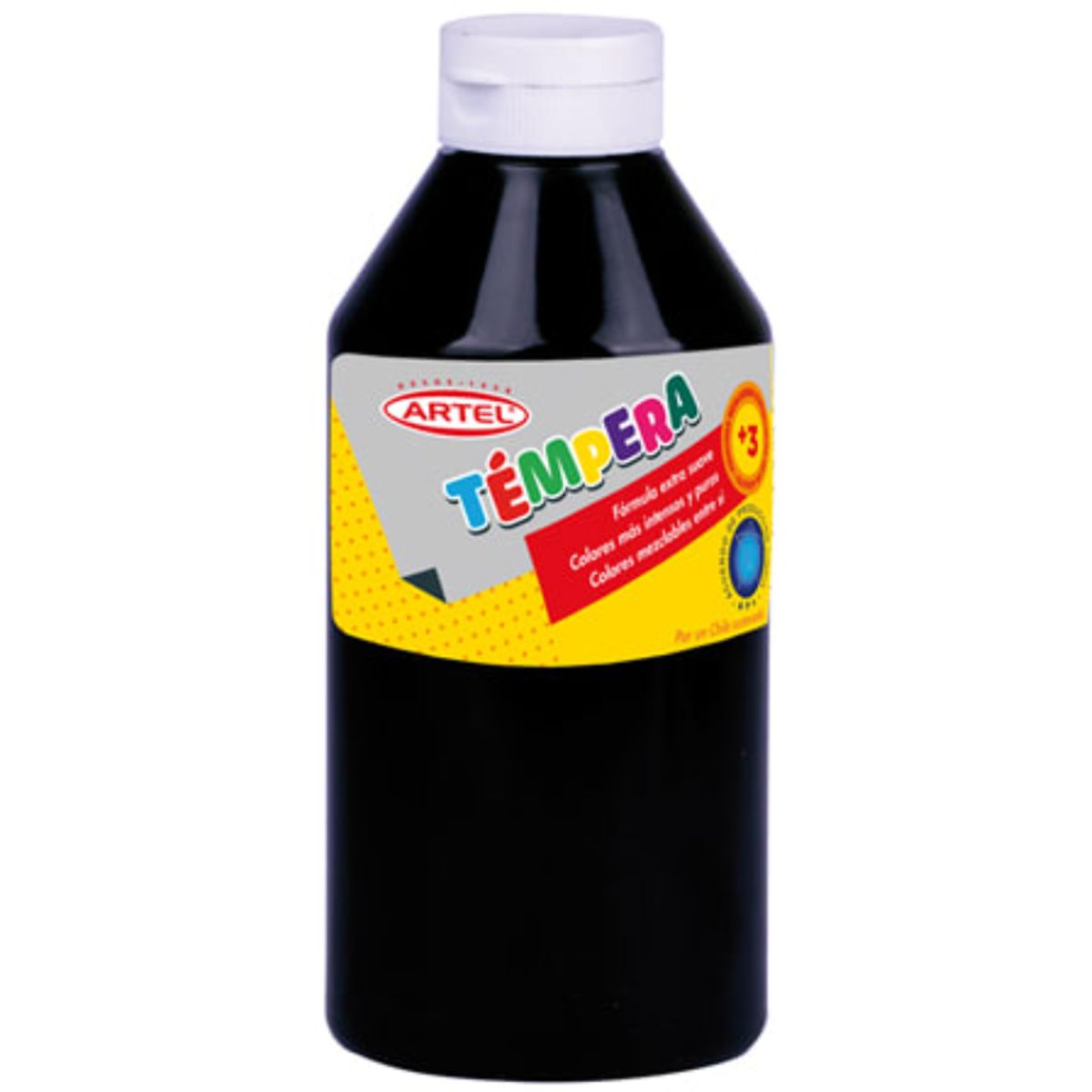 ARTEL - Frasco 500ml Tempera Negro 21