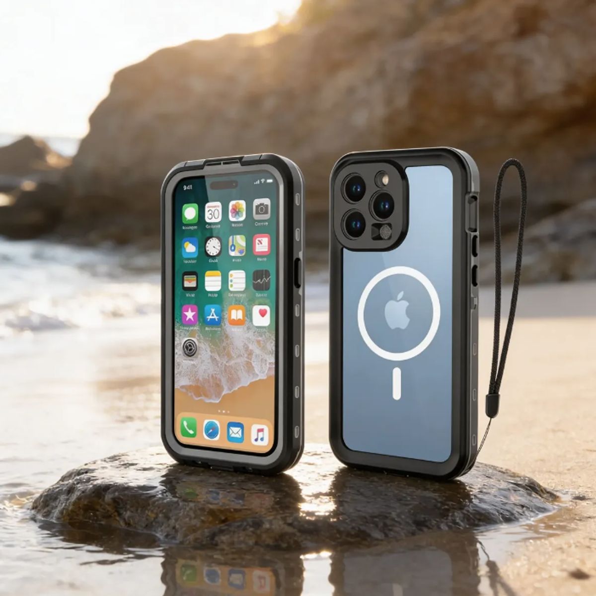 GENERICO - Carcasa Sumergible Outdoor 360 Para Iphone 15 Pro
