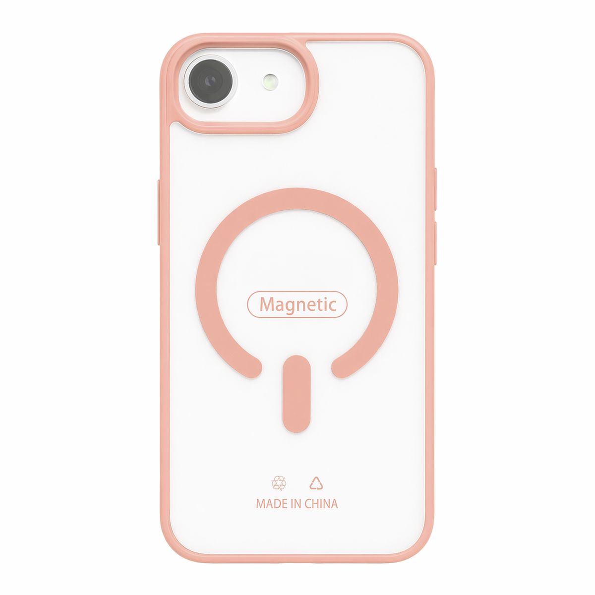 GENERICO - Carcasa Matte Compatible Con IPhone 17e Magsafe Rosado