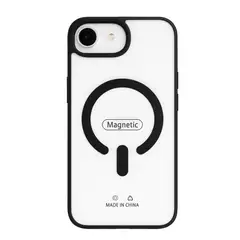 GENERICO - Carcasa Matte Compatible Con IPhone 17e Magsafe Negro