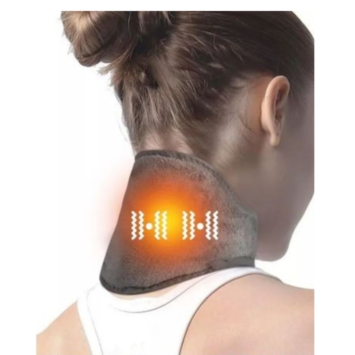 MOVI - Masajeador Térmico De Cuello 2 en 1 (Vibración y Terapia Calor)