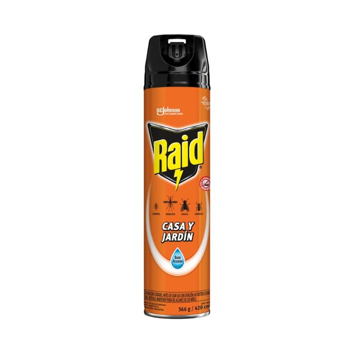RAID - Raid Insecticida Casa Y Jardín 420cc