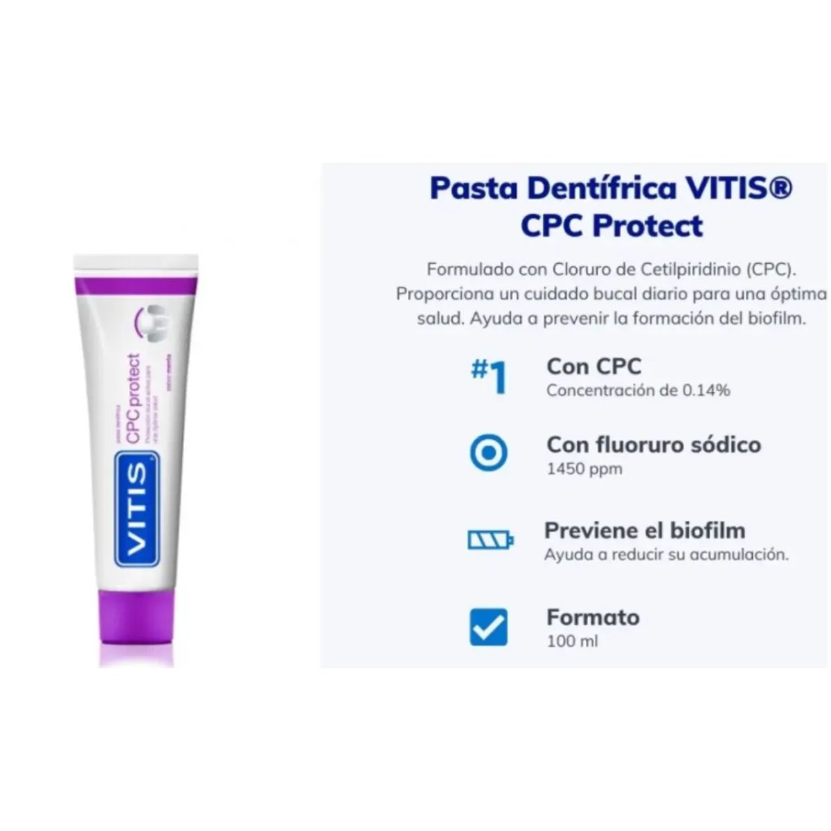 VITIS - Vitis Pasta Dental Cpc Protect 100 Ml