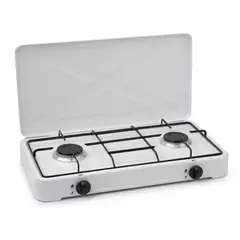 GENERICO - Cocina Encimera De Camping U Hogar 2 Quemadores
