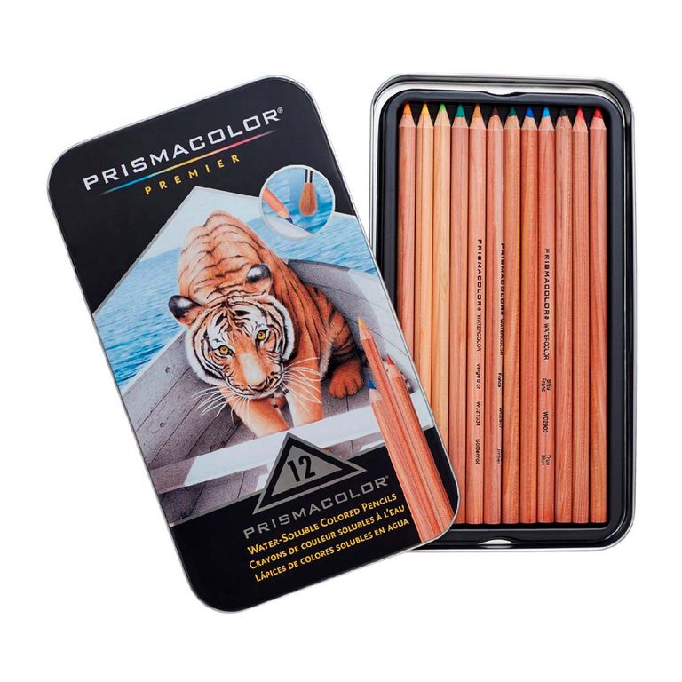 Lapices De Color Acuarelable Premier 12 Colores
