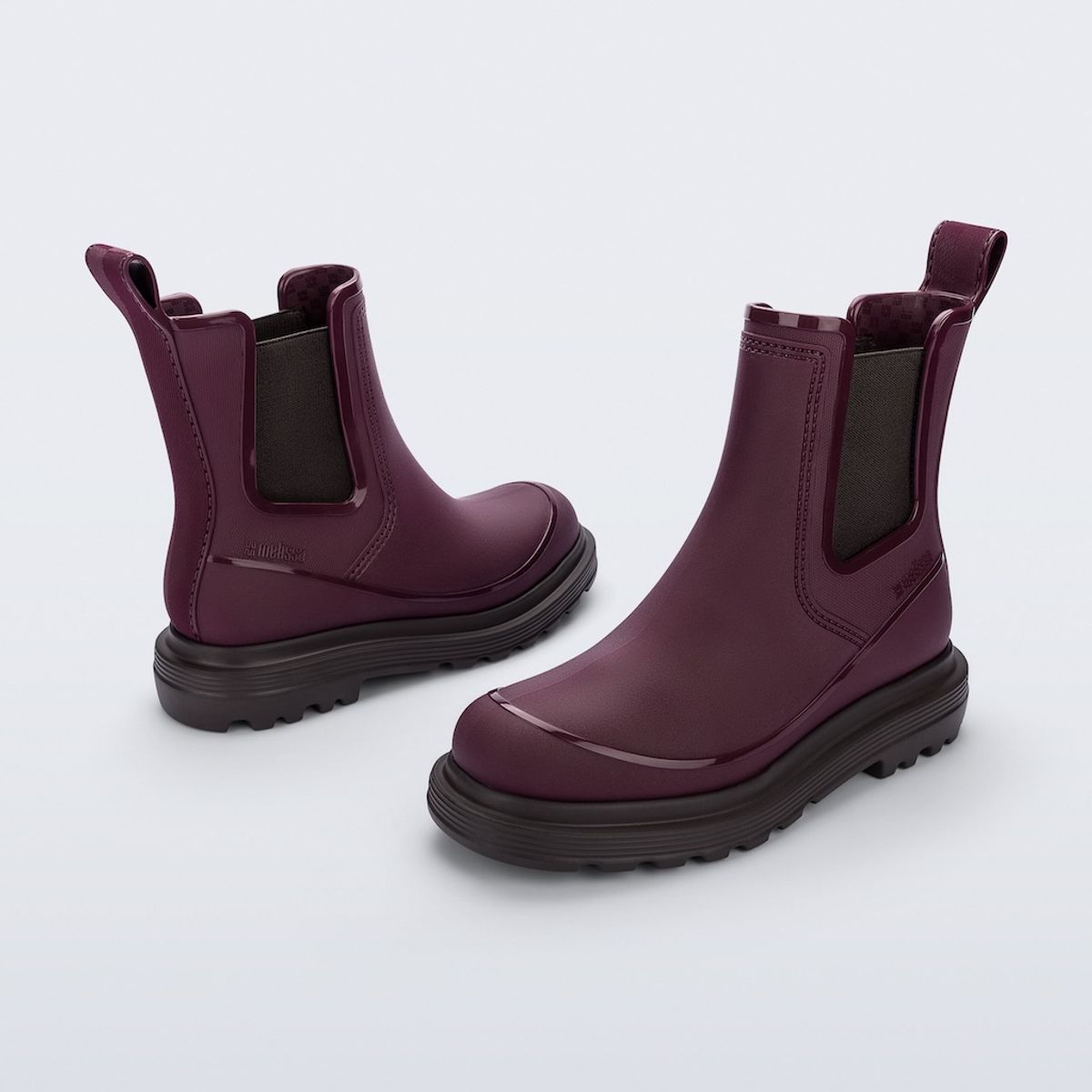 MELISSA - Melissa Noir Boot Marrón Granate