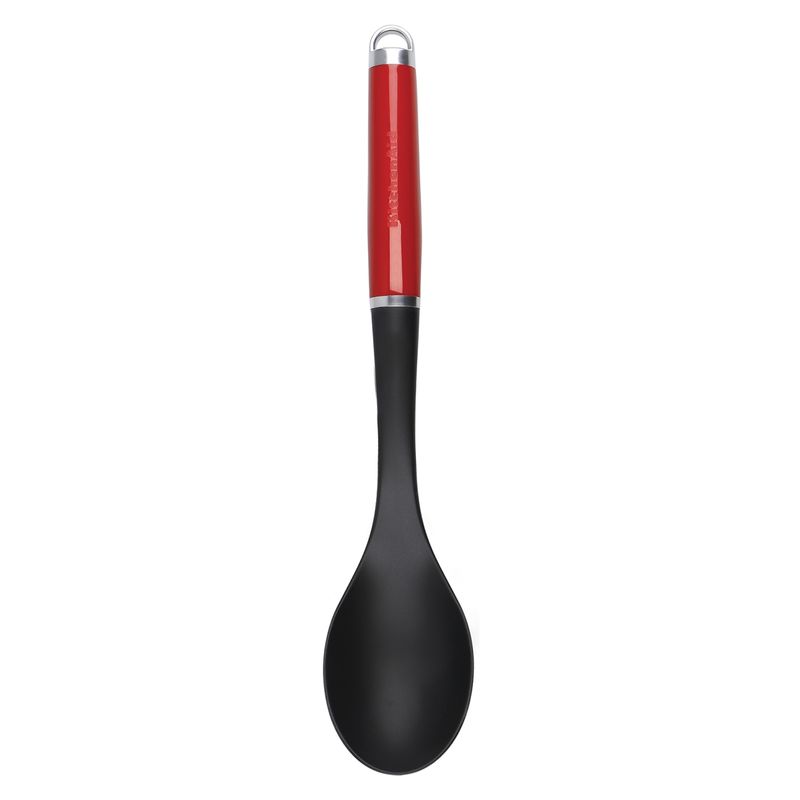 KITCHENAID - Cuchara Nylon Mango Rojo Kitchenaid