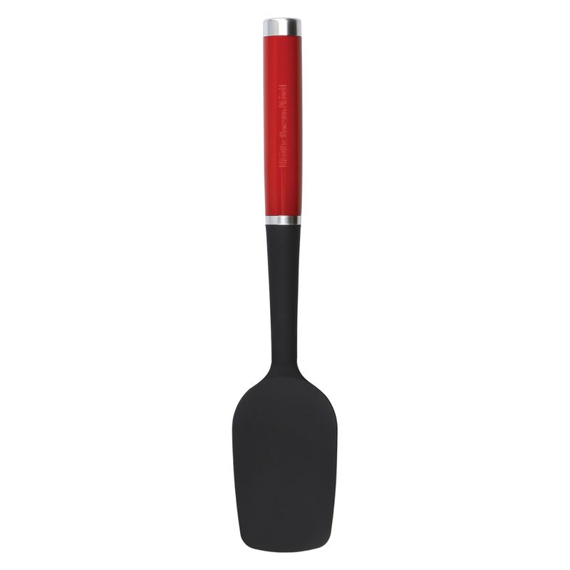 KITCHENAID - Cuchara Silicona Mango Rojo Kitchenaid
