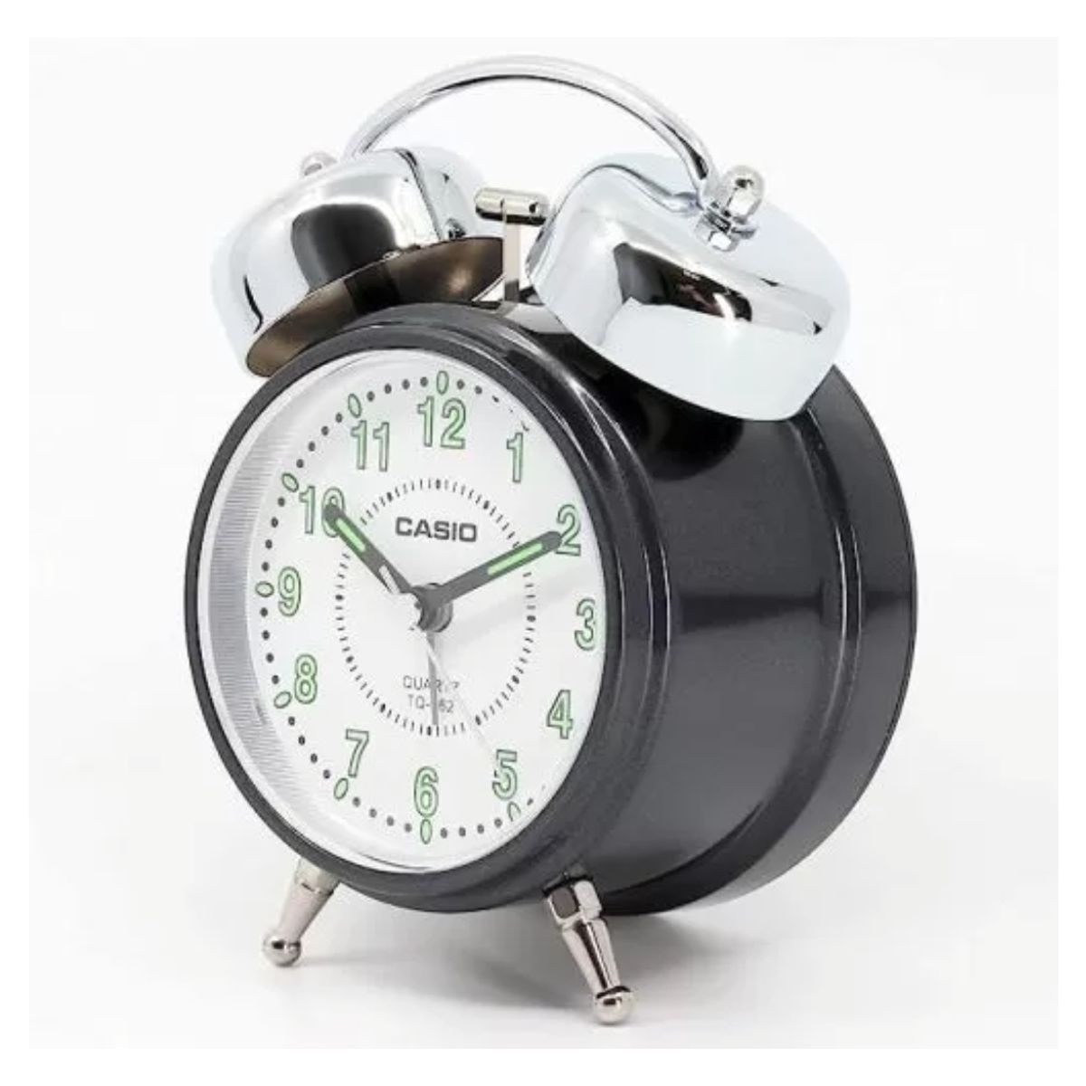 CASIO - RELOJ CASIO TQ362-1B DESPERTADOR  ANALOGO CAMPANILLA