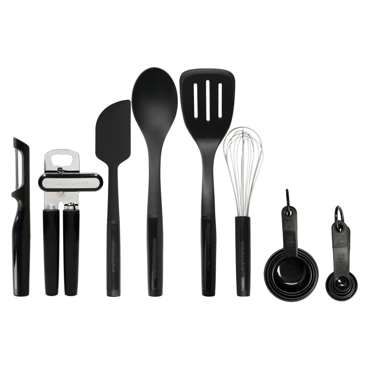 KITCHENAID - Set 15 Utensilios y Gadgets Negro Kitchenaid