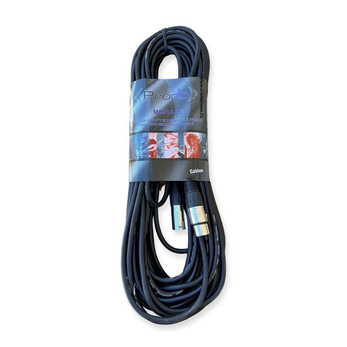 PRODB - Cable XLR 15 Metros ProDB MC910-15