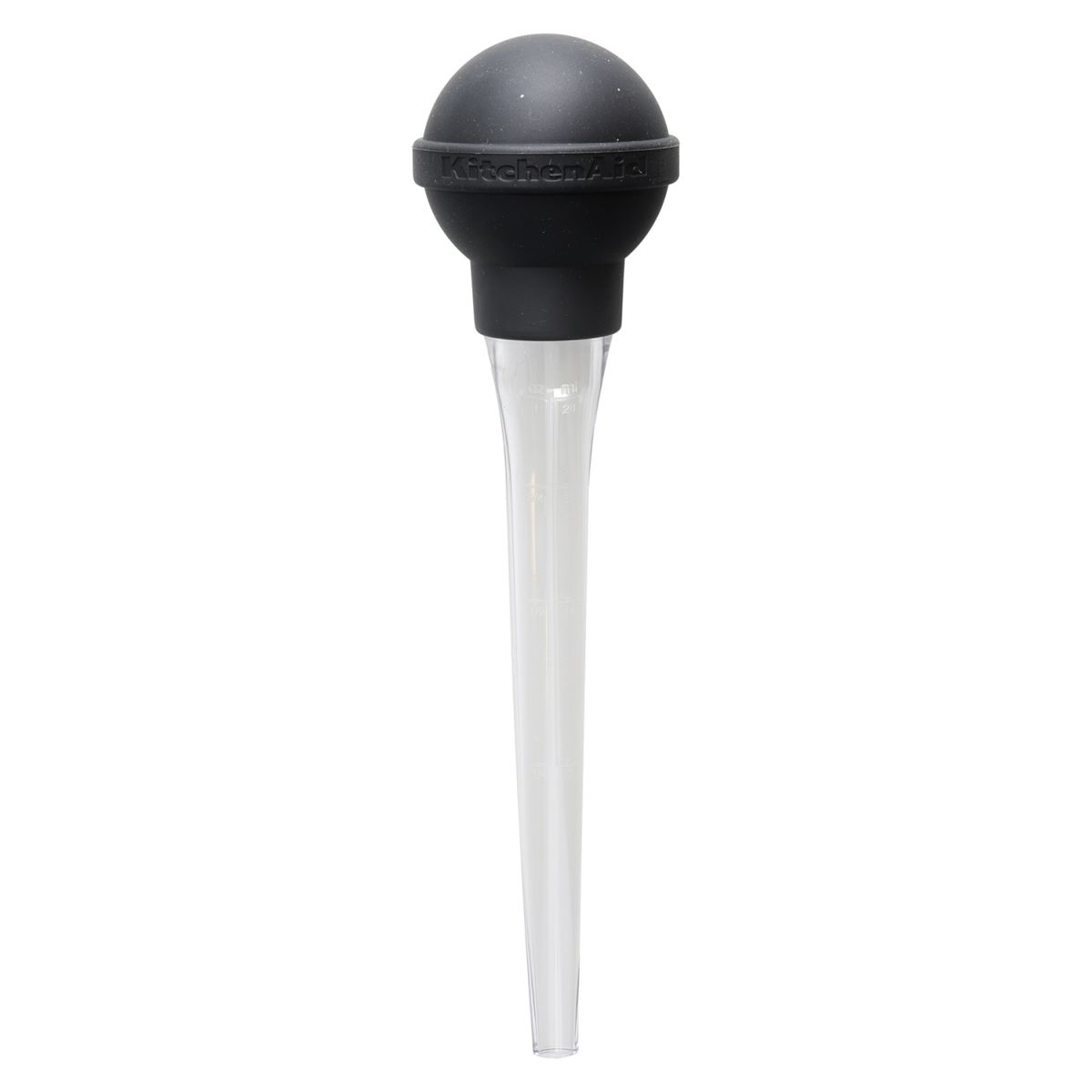 KITCHENAID - Bombilla para Hornear Silicona Negro Kitchenaid