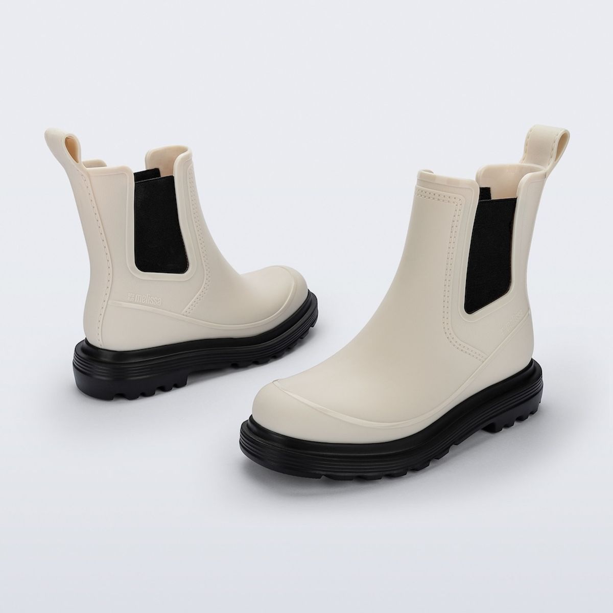 MELISSA - Melissa Noir Boot Negro Beige