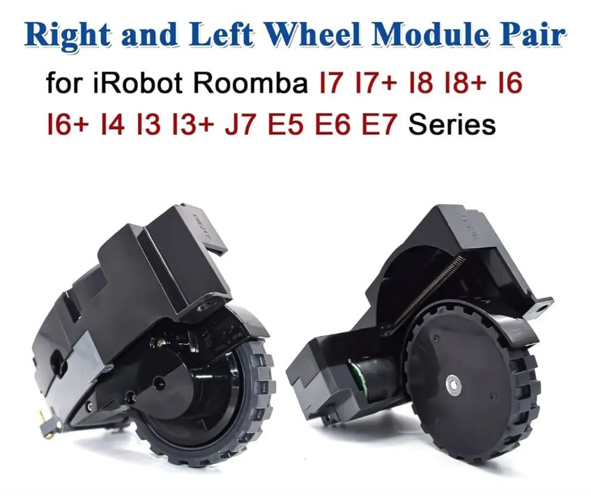 GENERICO Par Ruedas para Aspiradora Irobot Roomba Series 500 600 700 Nueva