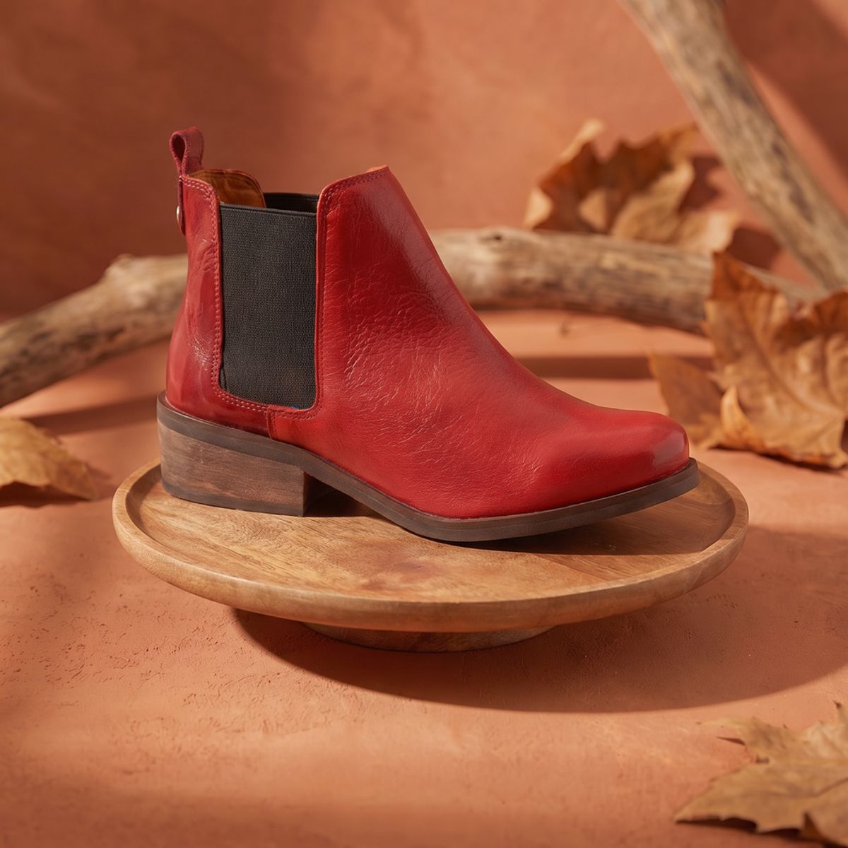 GIANI DAFIRENZE - Botin Mujer / Tina Rojo
