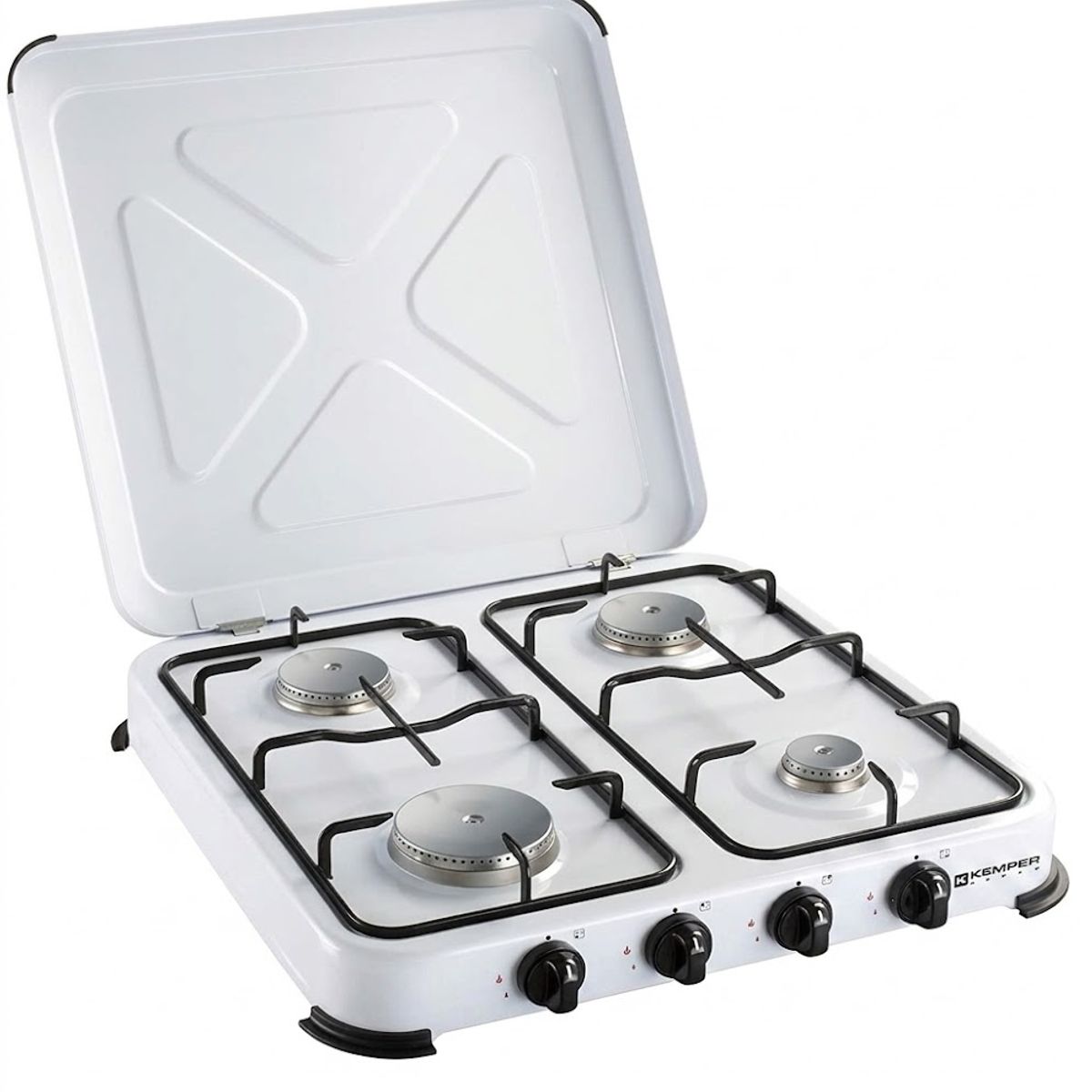 GENERICO - Cocina A Gas Glp Gippon 4 Hornillas